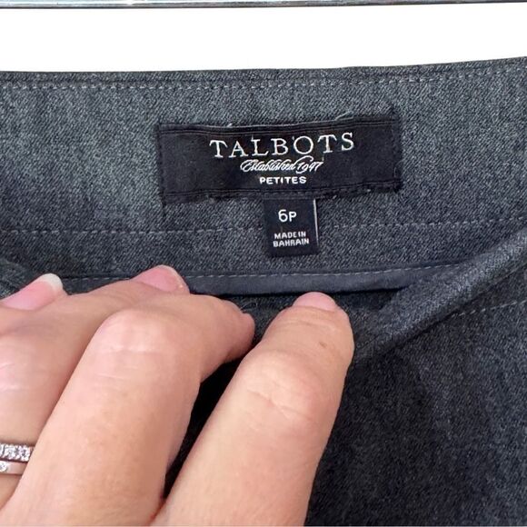 Talbots Women's Classic Slim Ultra Stretch Trouser Straight Leg Pants 6 Petite - Picture 7 of 7